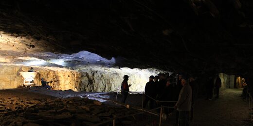 Visite de groupe la mine bleue